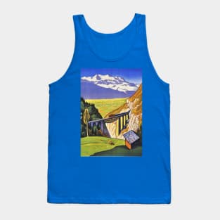 Vintage Travel Art - Switzerland Tank Top